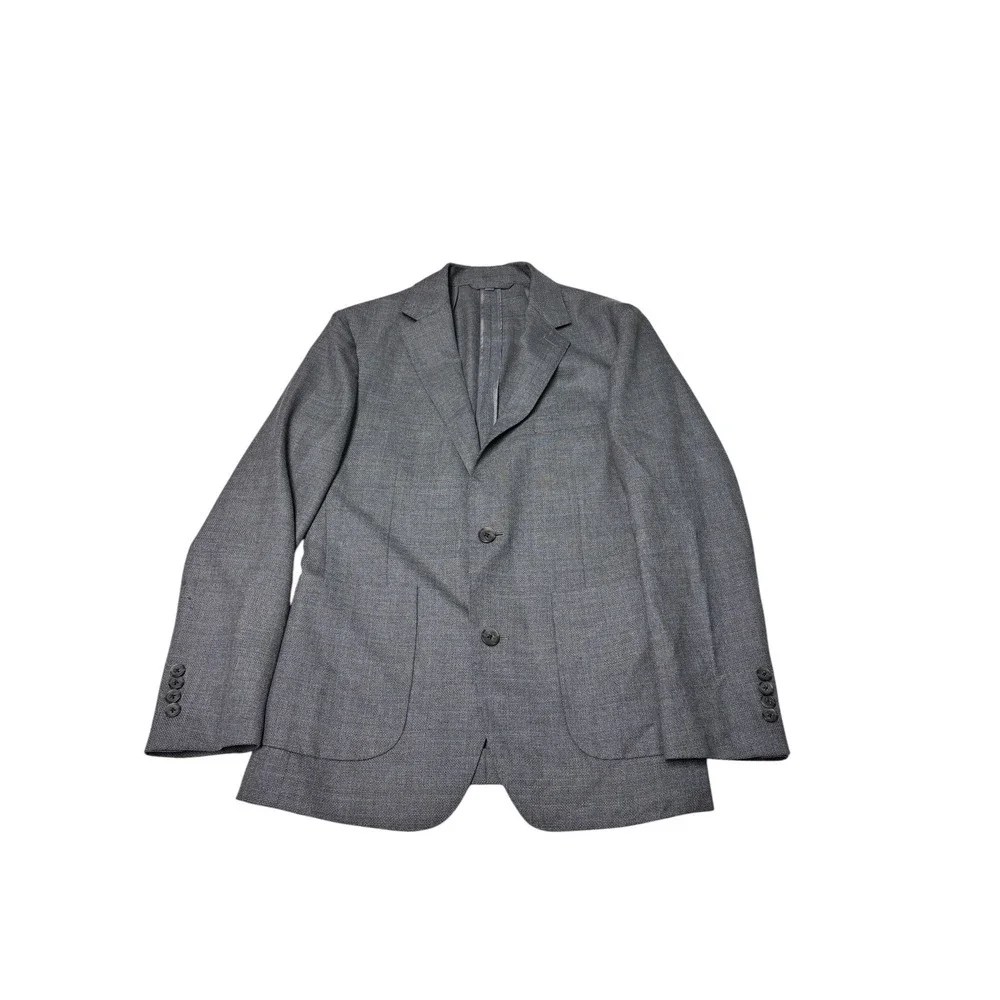 Bonobos x Vitale Barberis Slim Fit G Unconstructed Italian Wool Blazer Mens 36S